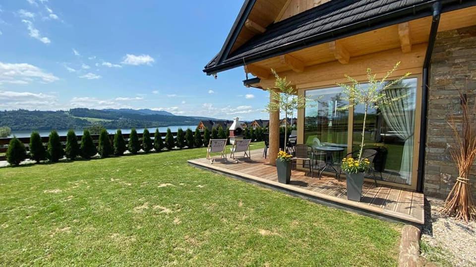 Eco Dom Z Sauna- Pasja II View,Lake & Ski Villa Kluszkowce Dış mekan fotoğraf